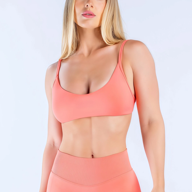 HISTELLO Impact Scoop Neck Bra - Sports Bra Racerback 评论和价格
