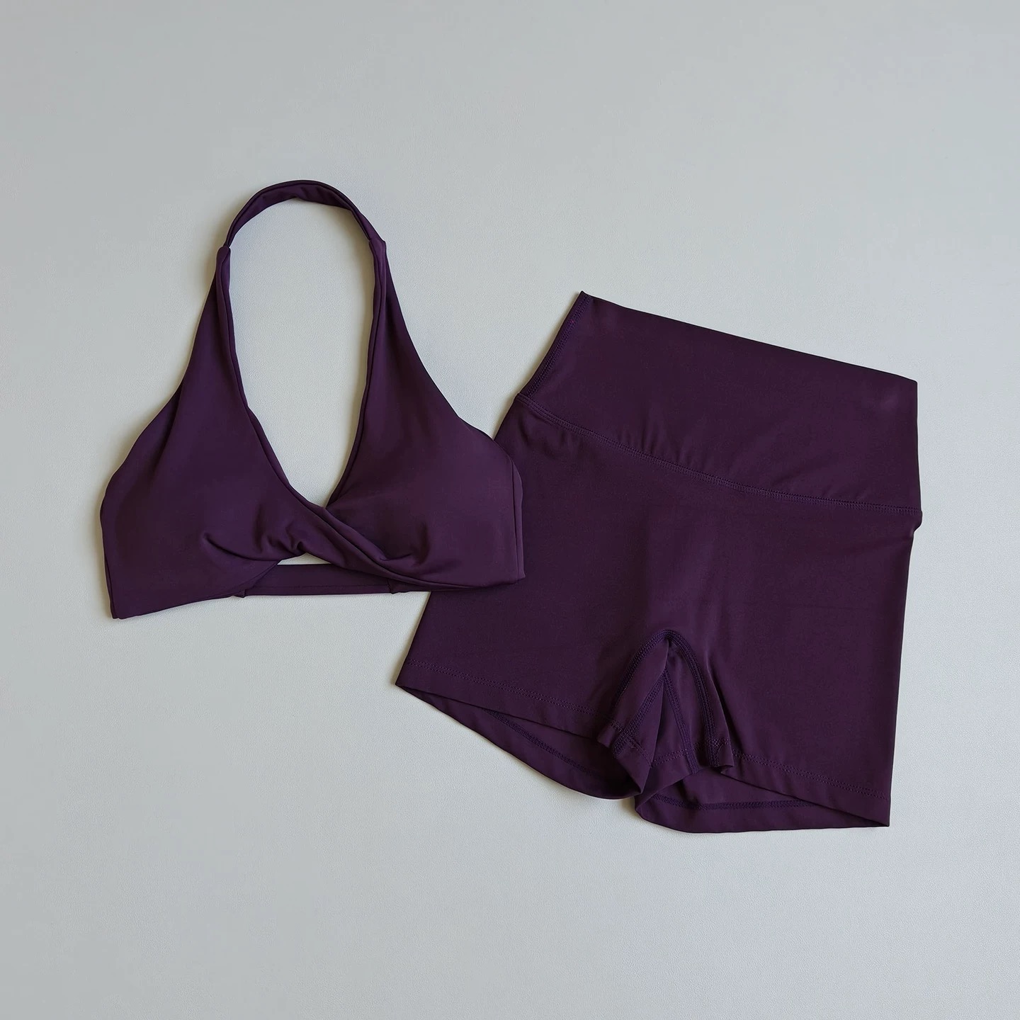 Women's Yoga Outfit 2-Piece Se - Sports Bra Racerback 评论和价格